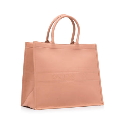 Dior Large Leather Book Tote (SHG-tj8QW2) Rovelle Bags