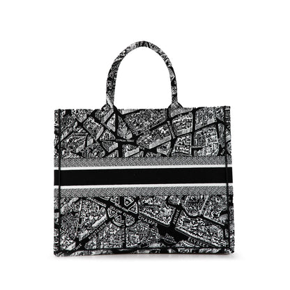 Dior Large Plan De Paris Book Tote (SHG-3MPguC) Rovelle Bags