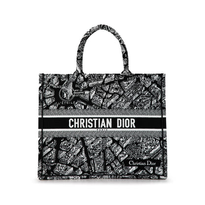 Dior Large Plan De Paris Book Tote (SHG-3MPguC) Rovelle Bags