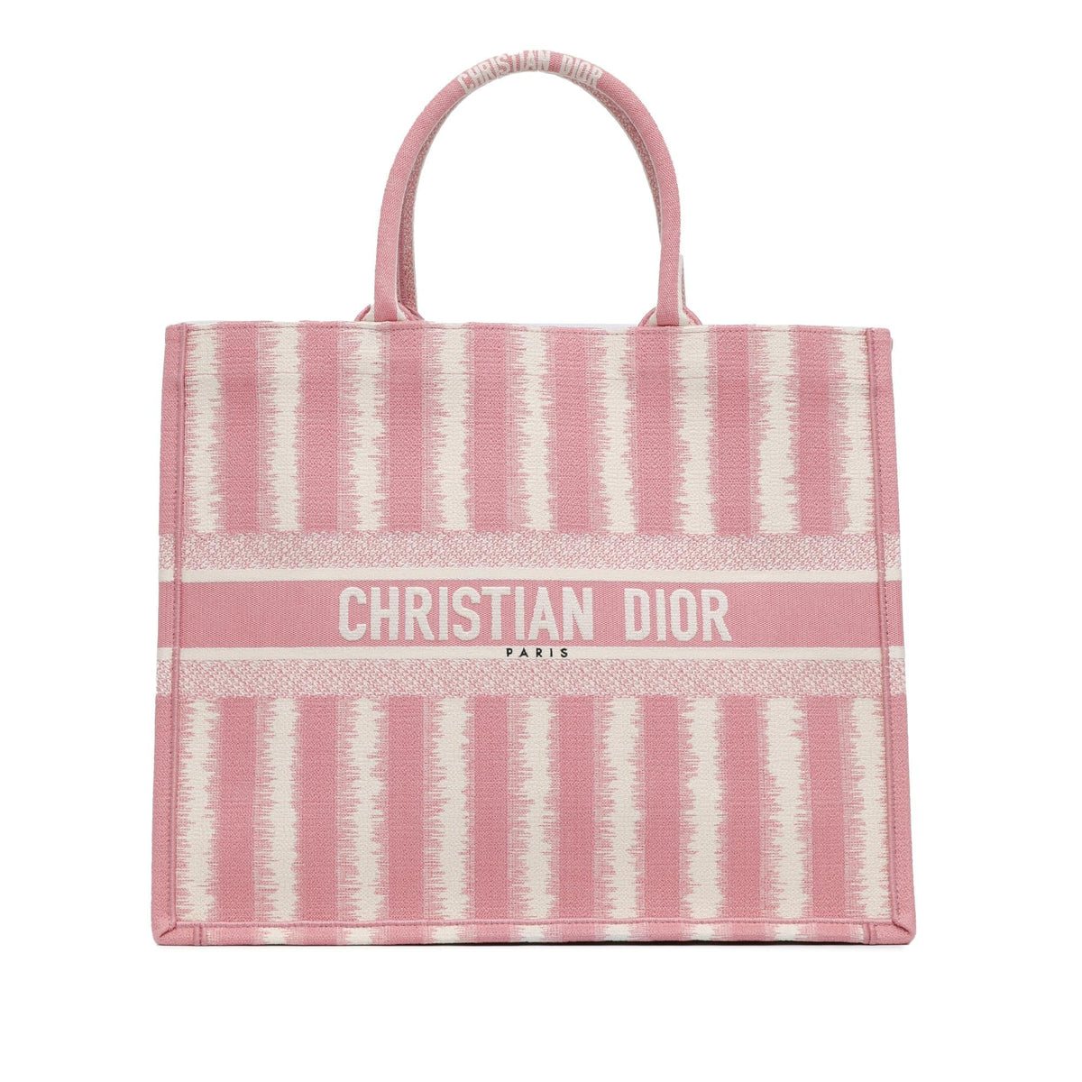 Dior Large Striped Book Tote (SHG-pNTPNs) Rovelle Bags