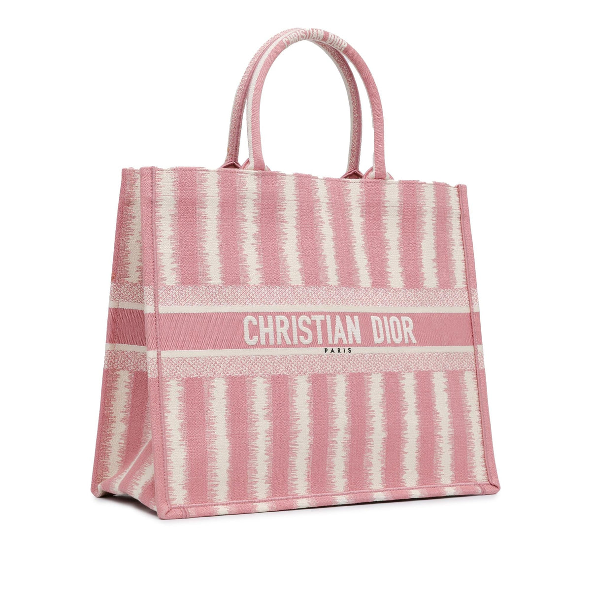 Dior Large Striped Book Tote (SHG-pNTPNs) Rovelle Bags