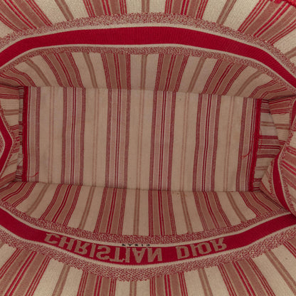 Dior Large Striped Book Tote Rovelle Bags