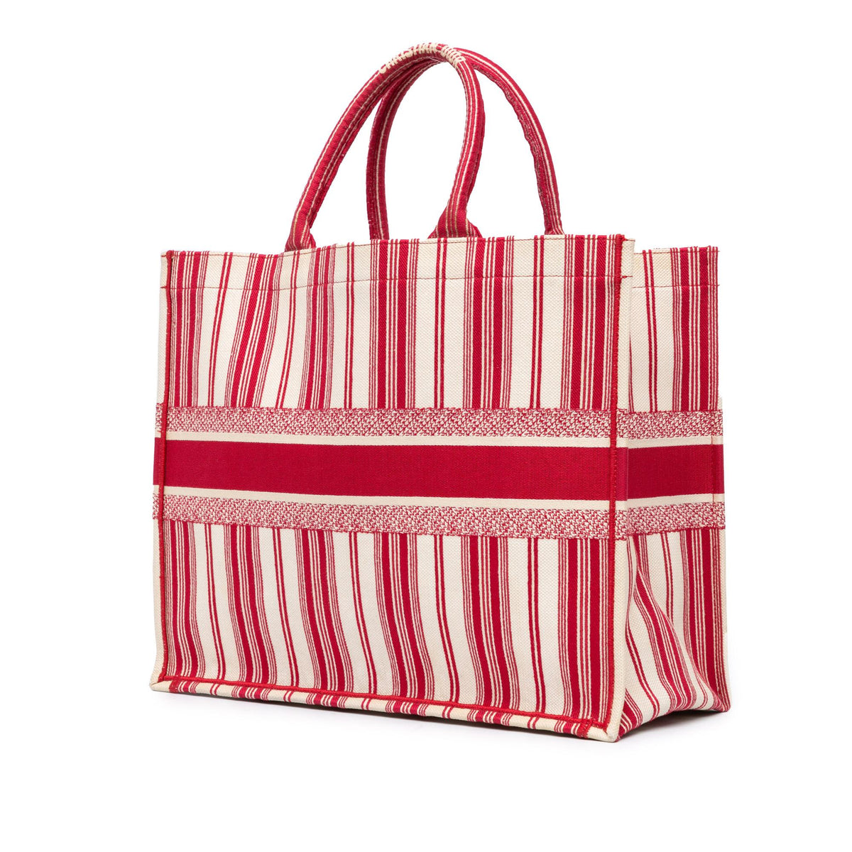 Dior Large Striped Book Tote Rovelle Bags