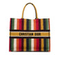 Dior Large Striped Book Tote Rovelle Bags