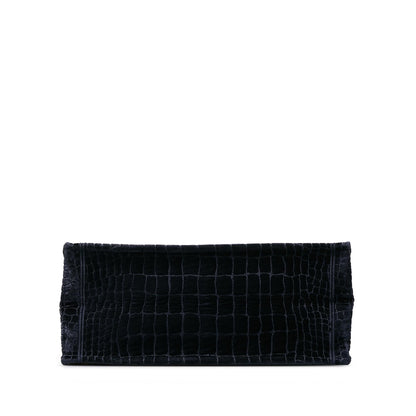 Dior Large Velvet Embossed Book Tote (SHG-zVJstJ) Rovelle Bags