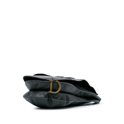 Dior Leather Baudrier Saddle Bag Rovelle Bags