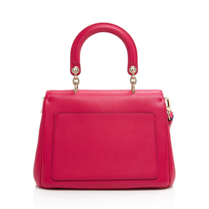 Dior Leather Be Dior Flap Small Satchel (SHF-2OL7ux) Rovelle Bags