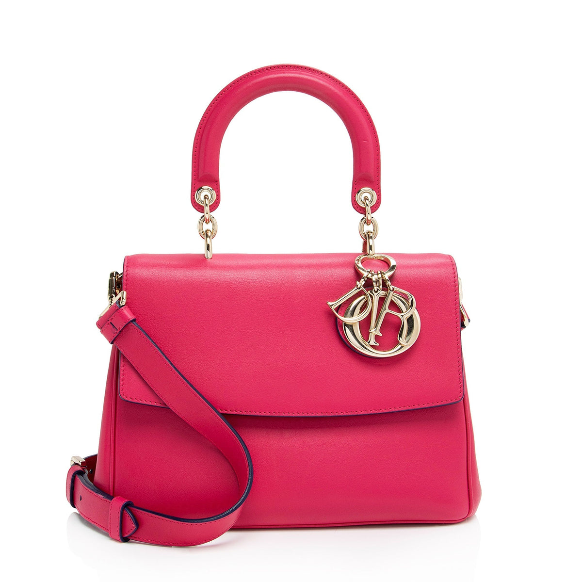Dior Leather Be Dior Flap Small Satchel (SHF-2OL7ux) Rovelle Bags