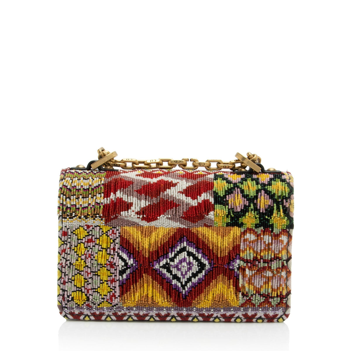 Dior Leather Beaded J'adior Flap Bag (SHF-bgcNXp) Rovelle Bags