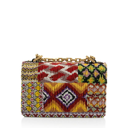 Dior Leather Beaded J'adior Flap Bag (SHF-bgcNXp) Rovelle Bags