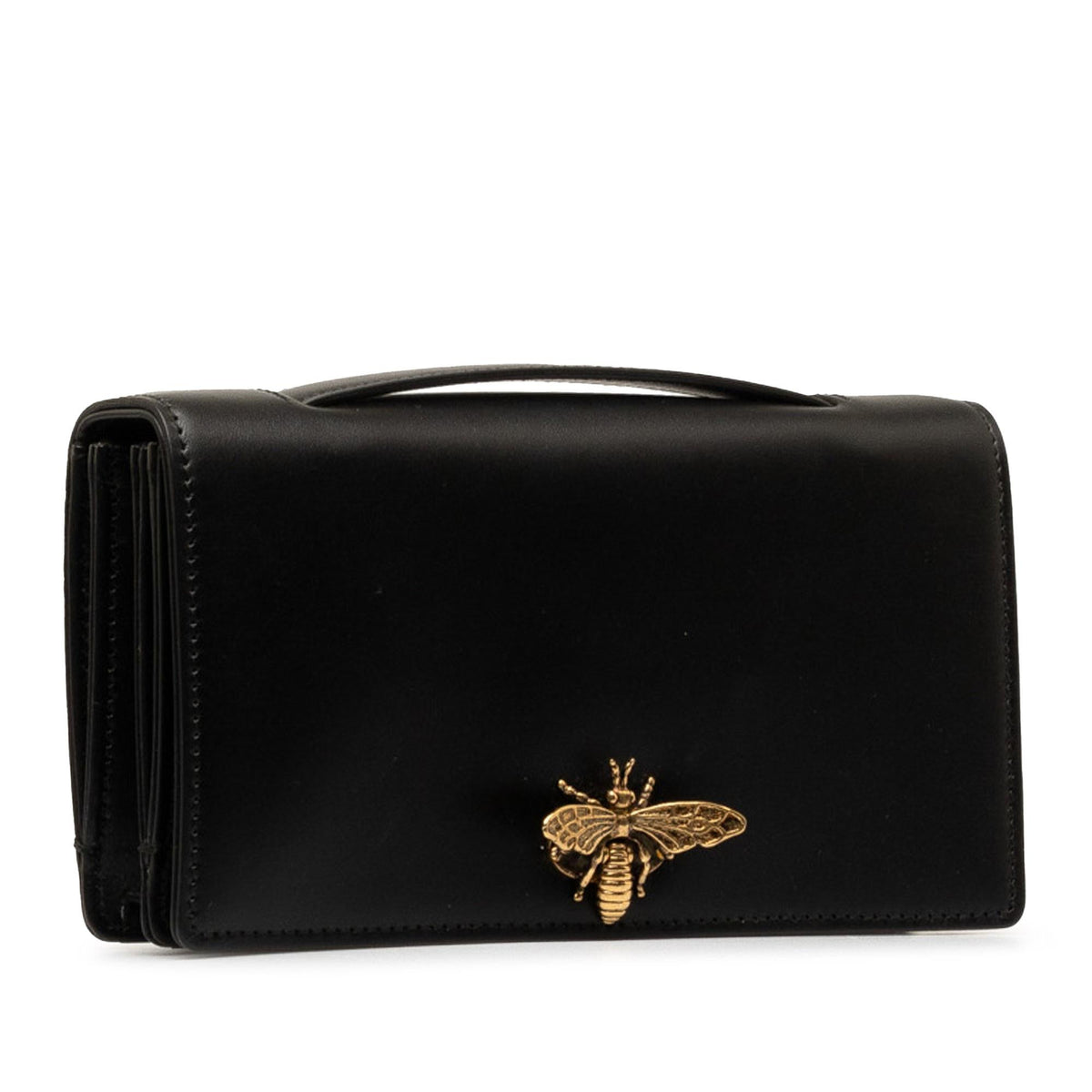 Dior Leather Bee Clutch (SHG-z1s8eD) Rovelle Bags