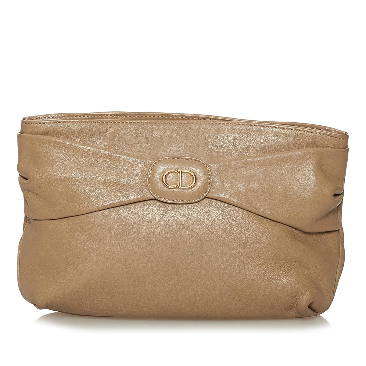 Dior Leather Clutch Bag (SHG-28522) Rovelle Bags