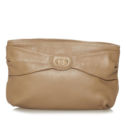 Dior Leather Clutch Bag (SHG-28522) Rovelle Bags