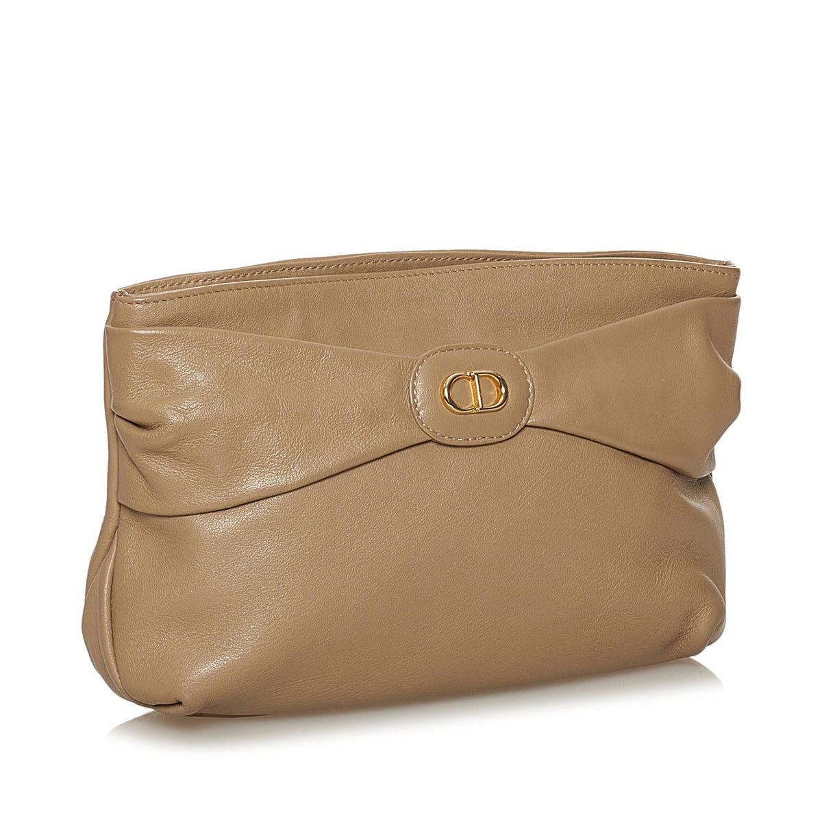 Dior Leather Clutch Bag (SHG-28522) Rovelle Bags