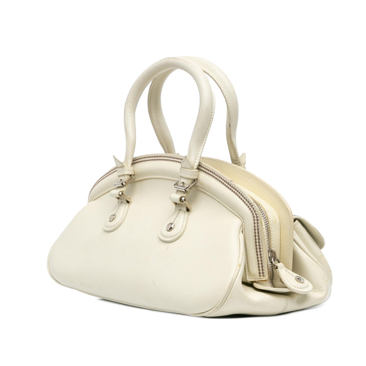 Dior Leather Detective Handbag (SHG-E9QBl0) Rovelle Bags