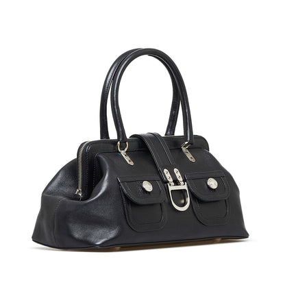 Dior Leather Frame Handbag (SHG-x7MbkK) Rovelle Bags