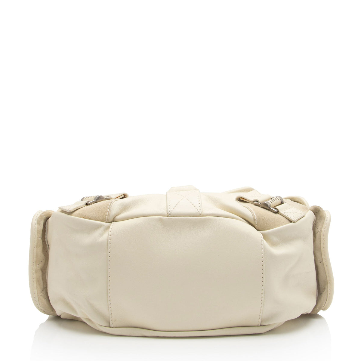 Dior Leather Suede Rebelle Shoulder Bag (SHF-E75STn) Rovelle Bags
