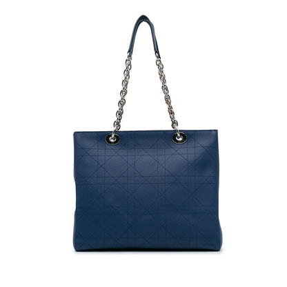 Dior Medium Calfskin Cannage Ultradior Tote (SHG-2YrDRK) Rovelle Bags