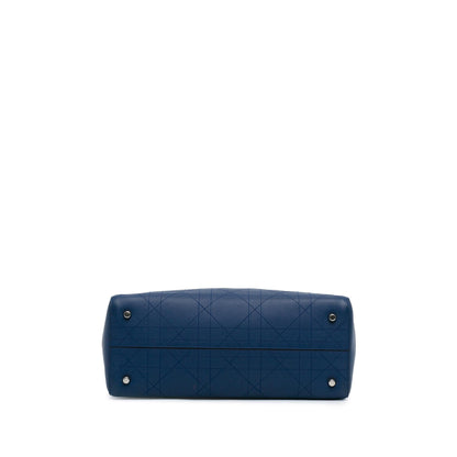 Dior Medium Calfskin Cannage Ultradior Tote (SHG-2YrDRK) Rovelle Bags