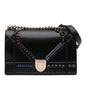 Dior Medium Calfskin Crystal Embroidered Diorama Flap Rovelle Bags