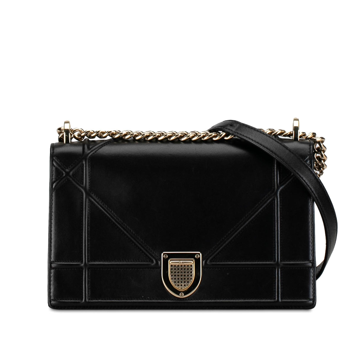 Dior Medium Calfskin Diorama Flap (SHG-gAEZfC) Rovelle Bags