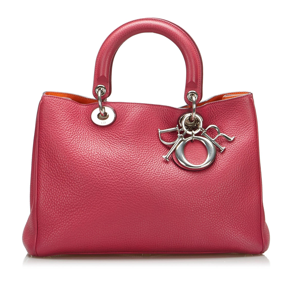 Dior Medium Calfskin Diorissimo Tote Rovelle Bags