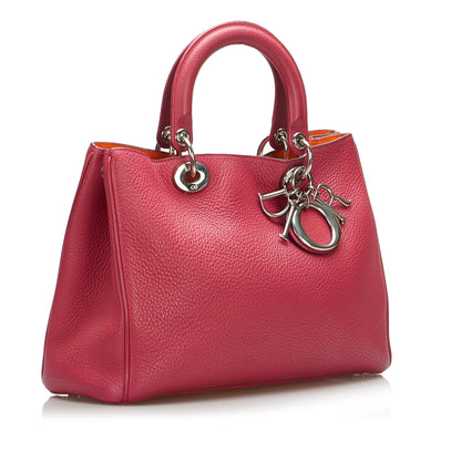 Dior Medium Calfskin Diorissimo Tote Rovelle Bags