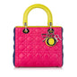 Dior Medium Cannage Dior Lambskin Leather Satchel (SHG-34493) Rovelle Bags
