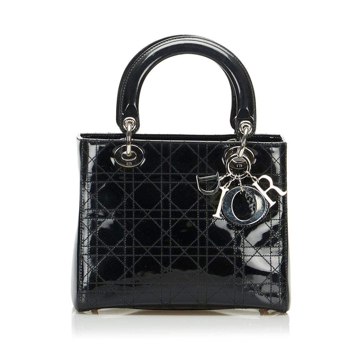 Dior Lady Dior Leather Mini Handbag Rovelle Bags