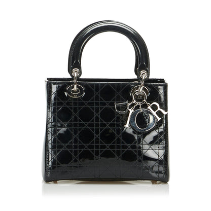 Dior Lady Dior Leather Mini Handbag Rovelle Bags