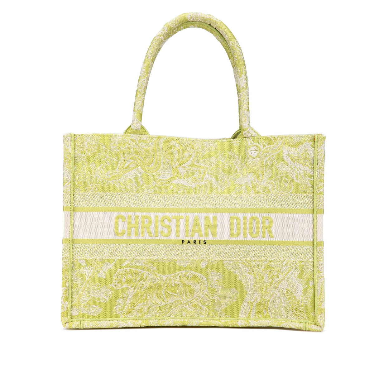 Dior Medium Canvas Embroidered Dioriviera Toile De Jouy Book Tote Rovelle Bags