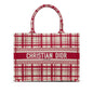 Dior Medium Check'n'Dior Book Tote (SHG-ppWJwl) Rovelle Bags