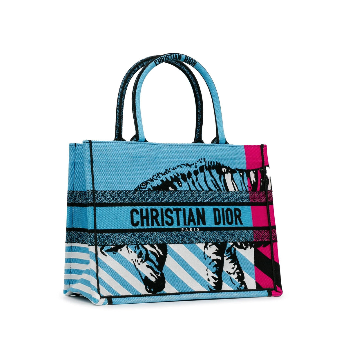 Dior Medium D-Jungle Pop Book Tote Rovelle Bags