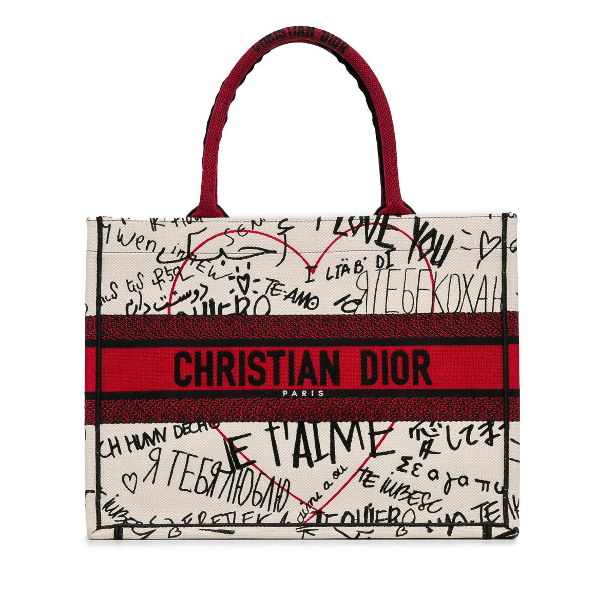 Dior Medium Dioramour Book Tote (SHG-274DHB) Rovelle Bags