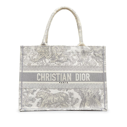 Dior Medium Dioriviera Toile De Jouy Book Tote (SHG-YCdkBR) Rovelle Bags