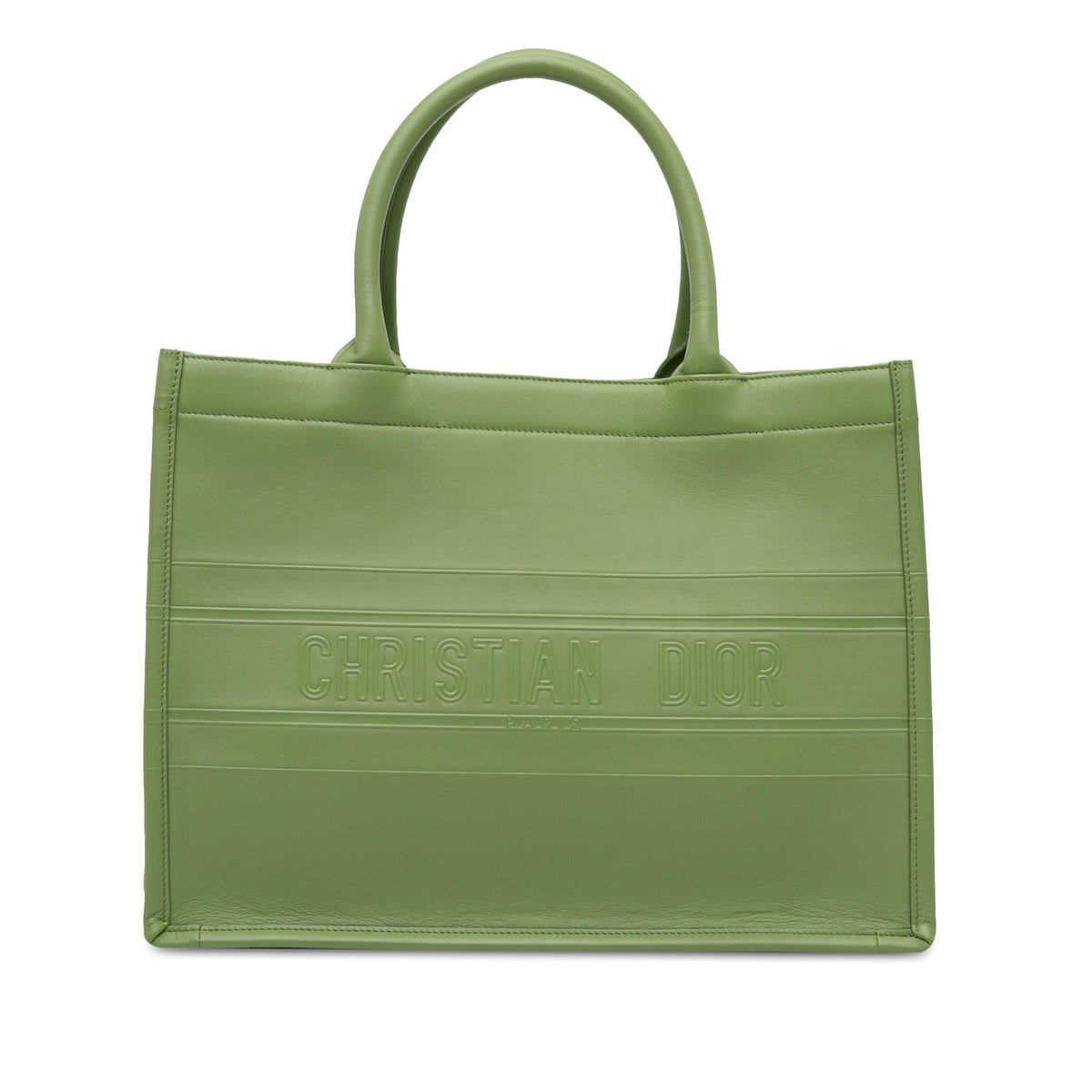 Dior Medium Embossed Leather Book Tote (SHG-Uy5Gn9) Rovelle Bags