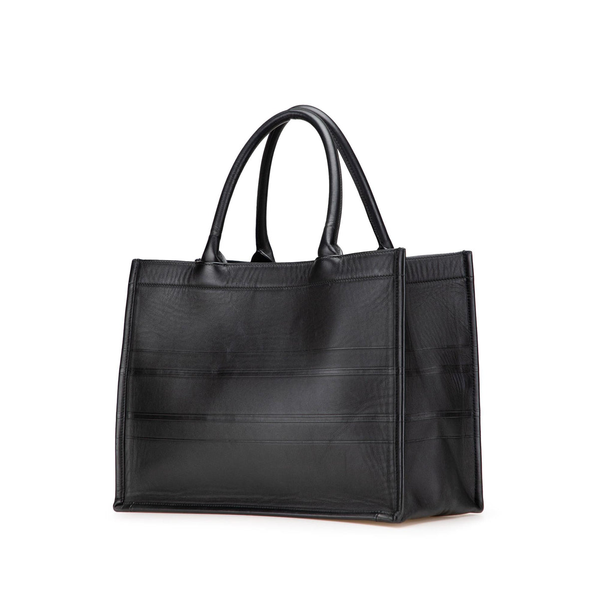 Dior Medium Embossed Leather Book Tote Rovelle Bags