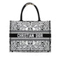 Dior Medium Embroidered Book Tote Rovelle Bags