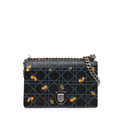 Dior Medium Embroidered Calfskin Diorama Flap Rovelle Bags