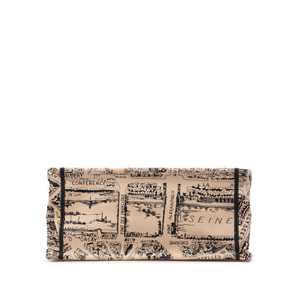 Dior Medium Embroidered Canvas Plan de Paris Book Tote Rovelle Bags