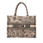 Dior Medium Embroidered Canvas Plan de Paris Book Tote Rovelle Bags