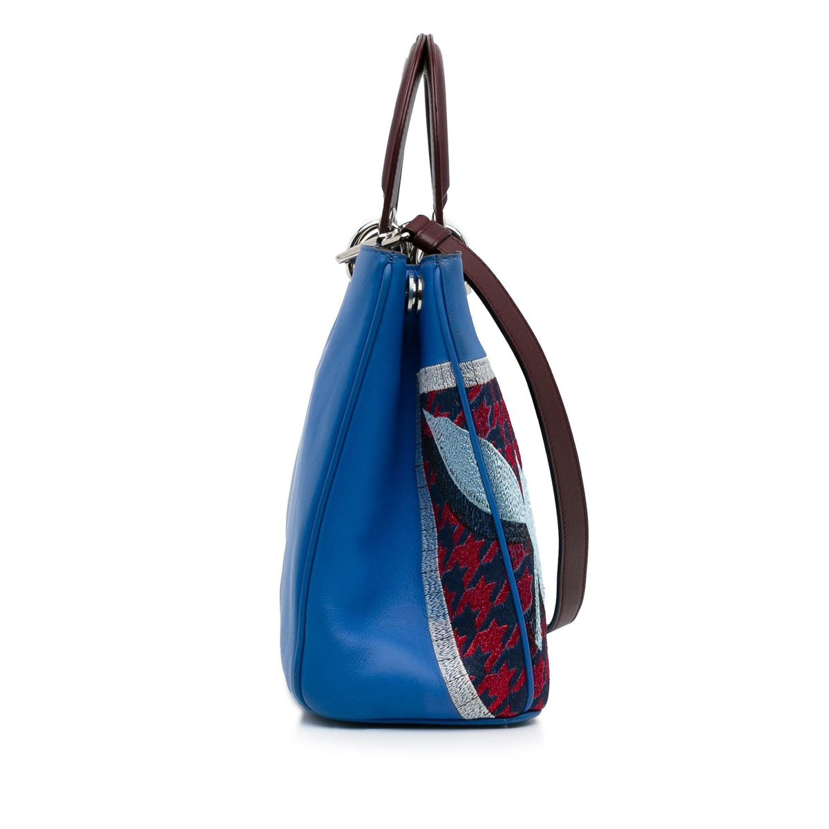 Dior Medium Embroidered Diorissimo Satchel (SHG-iJlPKD) Rovelle Bags
