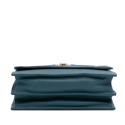 Dior Medium Grained Calfskin Diorama Satchel Rovelle Bags