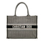 Dior Medium Houndstooth Book Tote (SHG-BUCCPt) Rovelle Bags