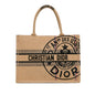 Dior Medium Jute Book Tote (SHG-UjhMOF) Rovelle Bags