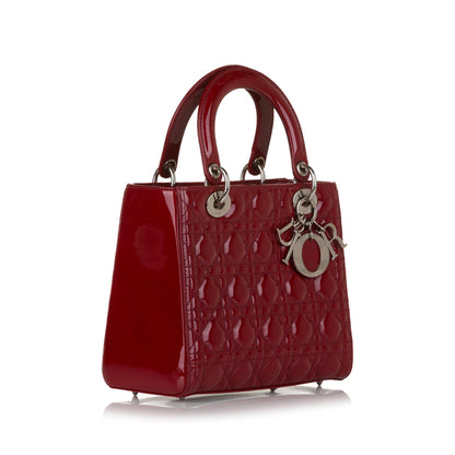 Dior Lady Dior Leather Mini Handbag Rovelle Bags