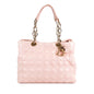 Dior Medium Lambskin Cannage Dior Soft Shopping Tote (SHG-cZhMo2) Rovelle Bags