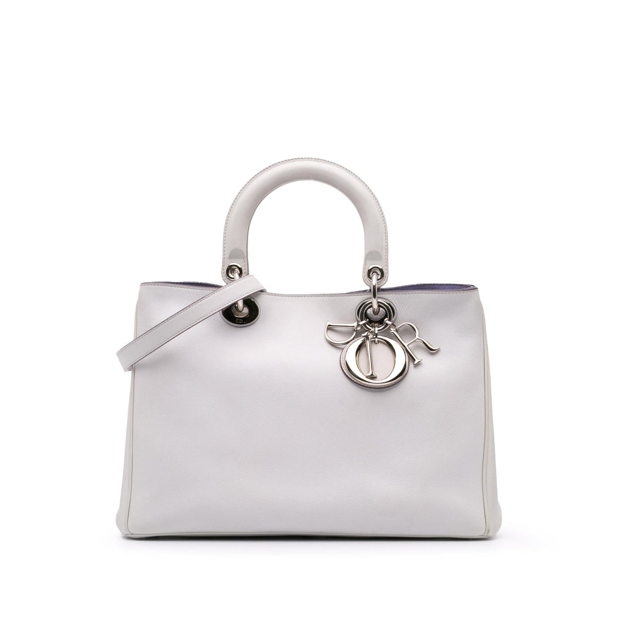 Dior Medium Leather Diorissimo Satchel Rovelle Bags