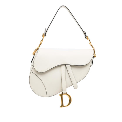 Dior Medium Leather Saddle Bag (SHG-sbq7ak) Rovelle Bags