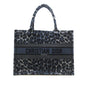 Dior Medium Leopard Mizza Book Tote (SHG-TUXp1d) Rovelle Bags